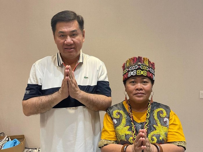 Ida Dayak saat di Surabaya