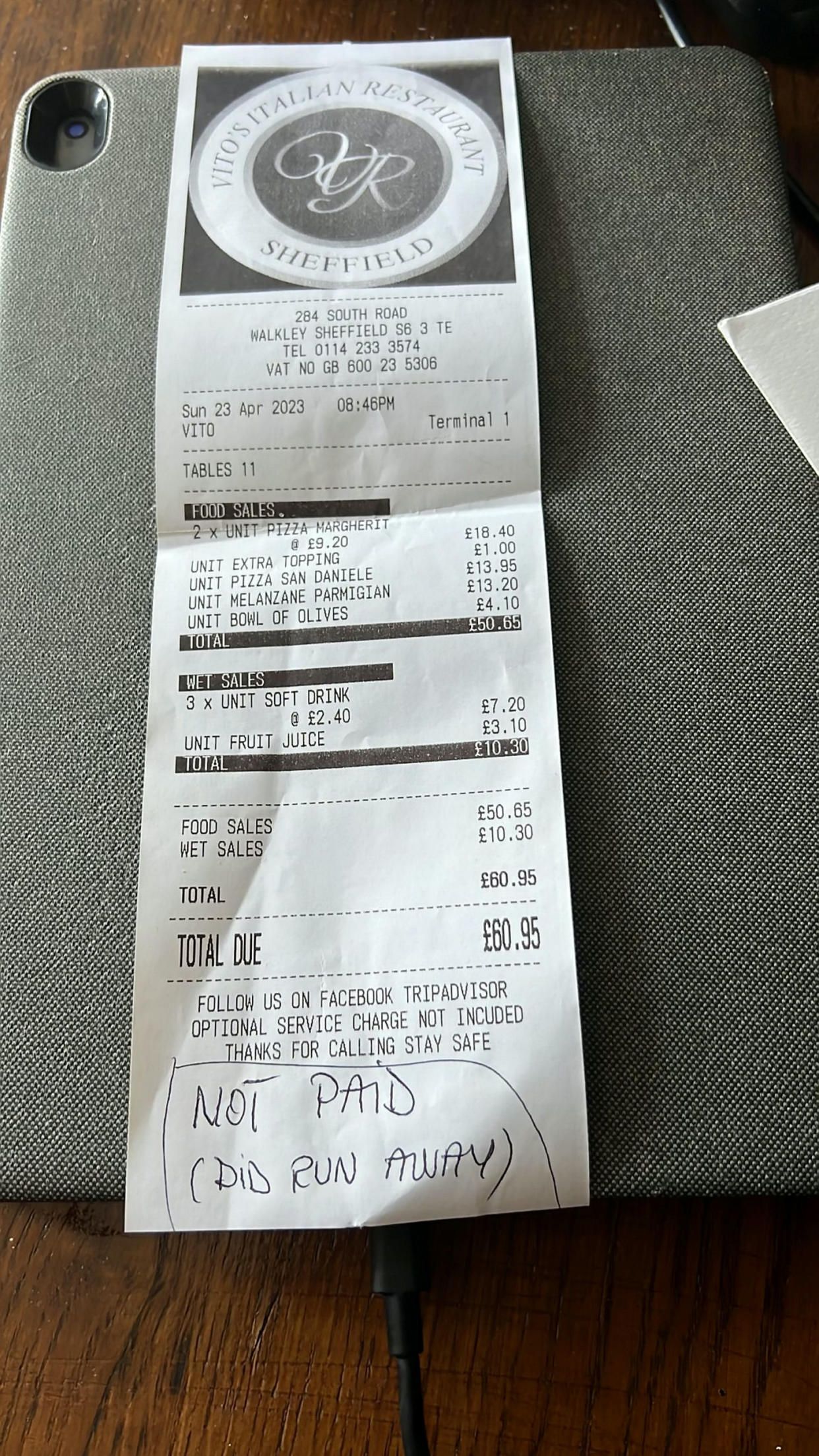 Duh! Rombongan Keluarga Ini Kabur Tanpa Bayar Makanan Rp 1,1 Juta