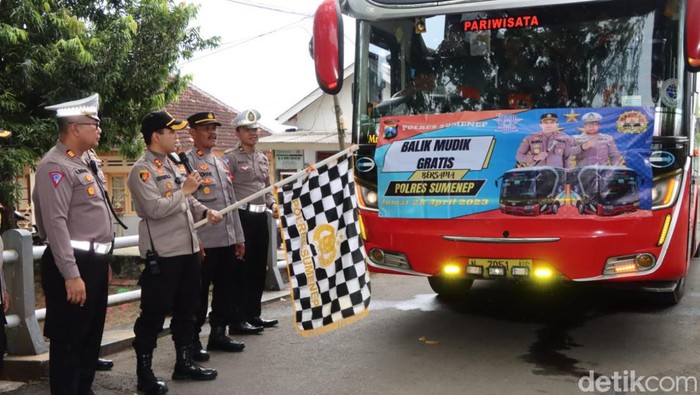 mudik balik gratis polres sumenep
