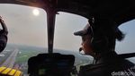 Potret: Pertama Kali Naik Helikopter di Jakarta