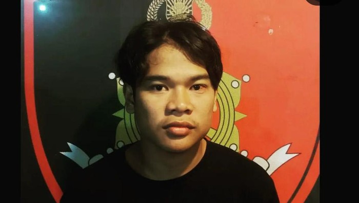 Nor Ilhami (24) curi uang brankas SPBU di Hulu Sungai Selatan, Kalimantan Selatan.