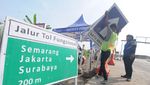 Potret Tol Fungsional Solo-Yogyakarta Ramai Dilalui Kendaraan saat Arus Balik