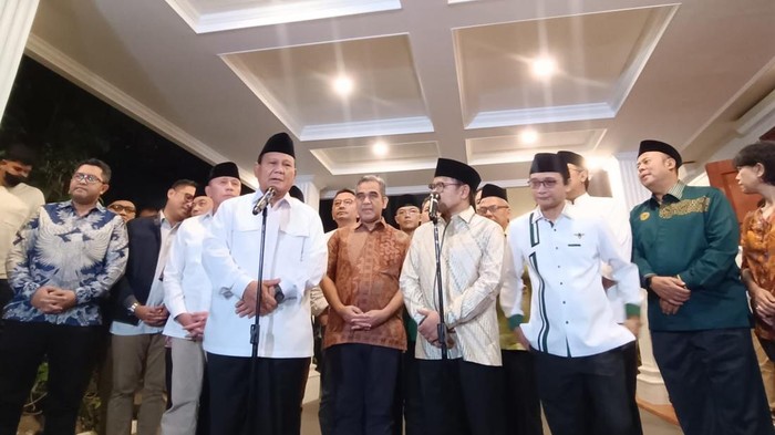 Prabowo Subianto bertemu dengan Cak Imin