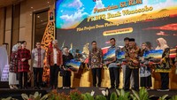 Kegiatan itu merupakan kegiatan rutin tahunan yang dilakukan OJK bersama pemerintah daerah dan kementerian/lembaga sebagai upaya evaluasi dan konsolidasi program kerja inklusi keuangan di setiap daerah.