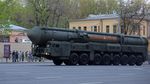 Rusia Pamer Rudal Balistik Antarbenua di Latihan Parade Militer