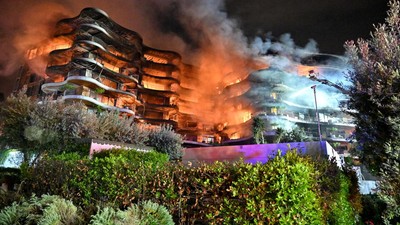 Rusun di Turki Terbakar Hebat, Begini Kondisinya