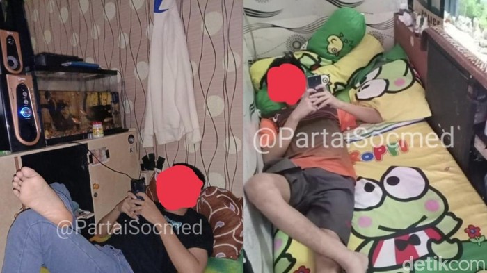 Tangkapan layar kamar napi mirip kos-kosan