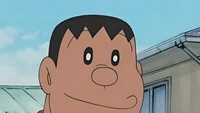 Takeshi Gouda alias Giant digambarkan sebagai bocah gempal yang mudah marah. Dirinya kerap mengganggu dan mem-bully Nobita. (Foto: Magnumx)