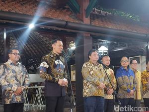 Bertemu Airlangga, AHY Kenang Kebersamaan 10 Tahun di Era SBY