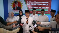 Koordinator Nasional Relawan GP Berkemajuan, Faozan Amar memimpin deklarasi tersebut. Mantan direktur eksekutif Lazismu itu menjelaskan pihaknya menyatakan bahwa Indonesia telah ditakdirkan Allah SWT sebagai negara yang penuh dengan kebhinekaan, baik dari segi suku, agama, ras, dan antar golongan dengan jumlah wilayah yang sangat luas dan jumlah penduduk yang besar.