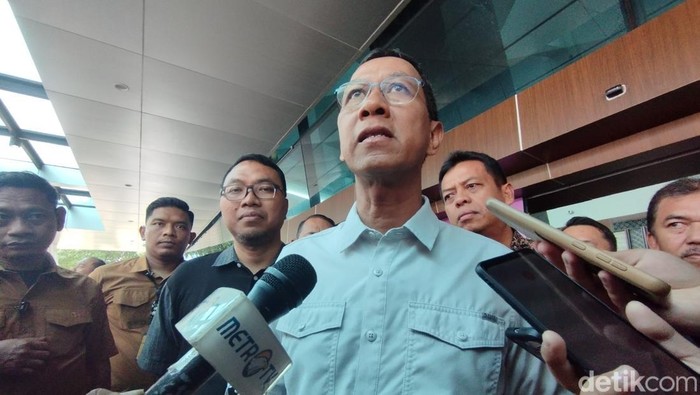 Heru Budi Hartono di Bandara Soetta. Foto: Belia/detikcom