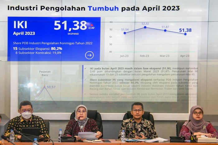 IKI RI Bulan April Melambat