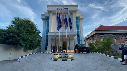 Kantor DPW NasDem Bali, Jalan Cok Tresna, Denpasar.