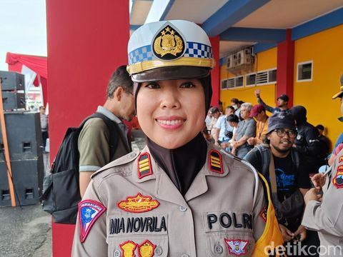 Kasat Lantas Polres Purbalingga, AKP Mia Novrila Savitry, Sabtu (29/4/2023).