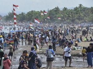 Bus dan Truk Dilarang Masuk Obwis Pangandaran Saat Libur Nataru 2023
