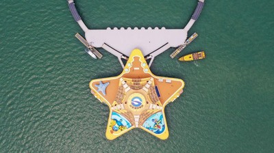 Lihat Lebih Dekat Bintang Laut Raksasa di China