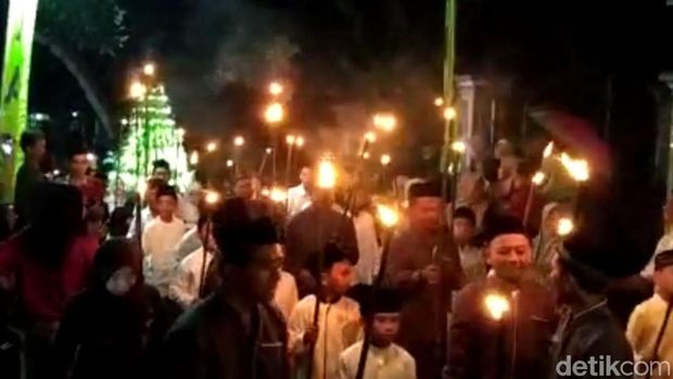 malam lebaran ketupat di Trenggalek