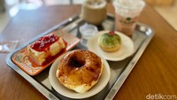 Untuk menu andalan, ada Donat Brule yang mengawinkan antara donat dengan Crème brûlée. Harganya Rp 20.000 per buah.