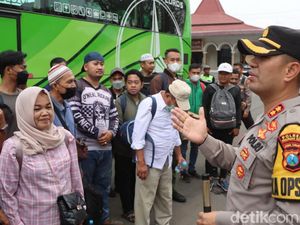 Ratusan Warga Pasuruan Hemat Hingga Rp 750 Ribu dengan Mudik Balik Gratis