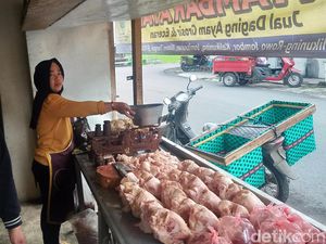 Update Harga Daging Ayam di Klaten, Pedagang: Rp 35.000-37.000/Kg