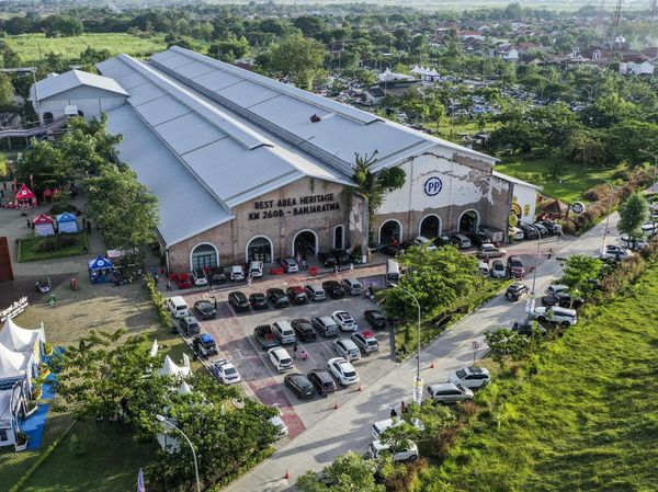 Rest Area Banjaratma Mulai Padat Jelang Arus Balik Gelombang 2