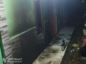 Detik-detik Rumah Preman Garut Dadang Buaya Diteror Molotov