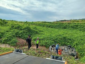 Mobil Kecelakaan di Tol Semarang-Batang KM 366, 1 Tewas
