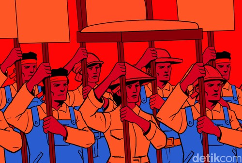 Hari Buruh 1 Mei diperingati setiap tahun dan ditetapkan sebagai hari libur nasional. Saat itu, buruh menyampaikan tuntutan demi kesejahteraan mereka.