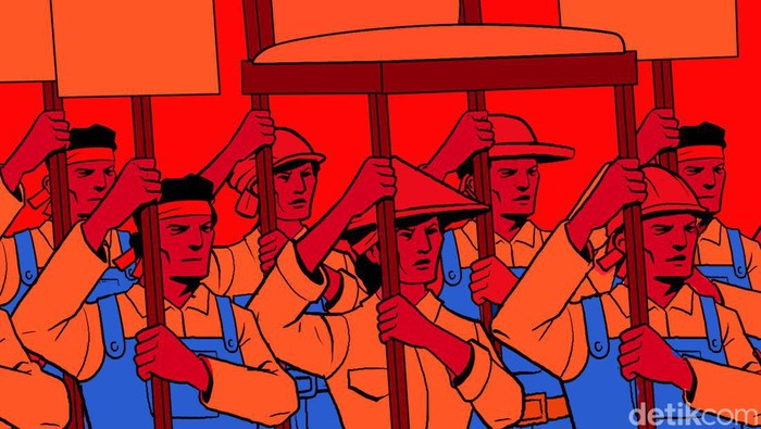 Hari Buruh 1 Mei diperingati setiap tahun dan ditetapkan sebagai hari libur nasional. Saat itu, buruh menyampaikan tuntutan demi kesejahteraan mereka.