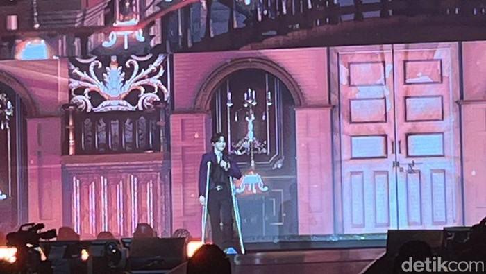 WayV saat hadir di fanmeeting di ICE BSD.