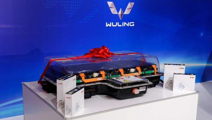 Wuling produksi baterai di Indonesia