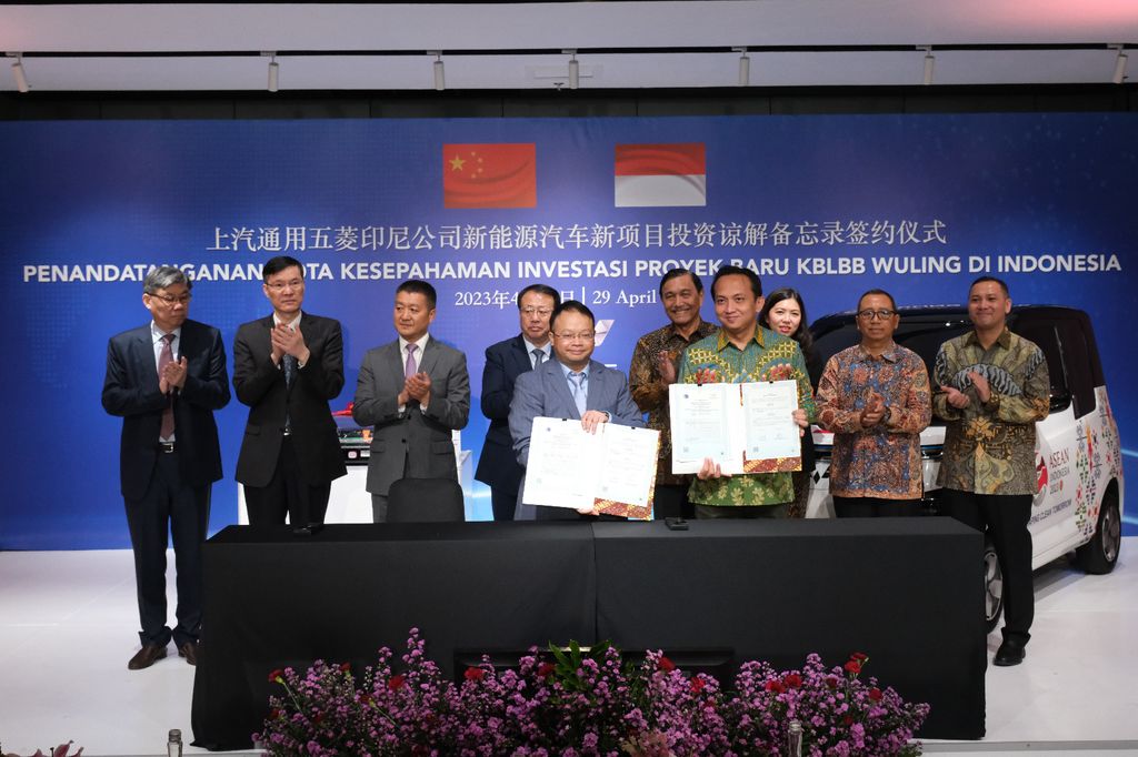Wuling produksi baterai di Indonesia
