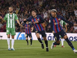 Sampai jornada ke-32, Barcelona masih memimpin klasemen Liga Spanyol dengan 79 poin (Getty Images)