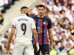 Persaingan top skor pun memanas antara penyerang dua tim tersebut yakni Robert Lewandowski vs Karim Benzema! (Getty Images)