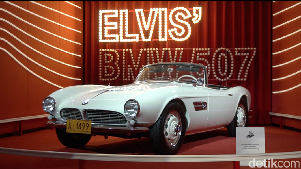 BMW 507 Elvis Presley di BMW Museum, Munich
