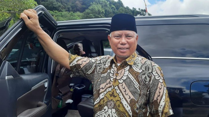 Bupati Lombok Timur Sukiman Azmy saat ditemui pada Minggu (30/4/2023).