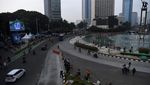 CFD Masih Ditiadakan, Warga Tetap Berdatangan ke Bundaran HI