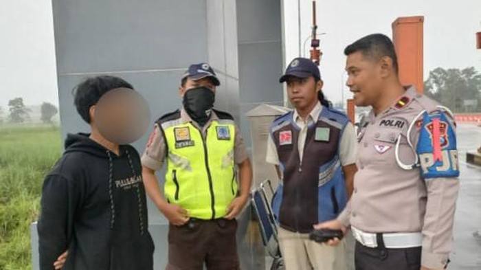 D, remaja yang ditemukan tersesat di Tol Singosari Malang