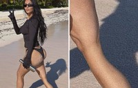 Foto Selebriti hasil photoshop