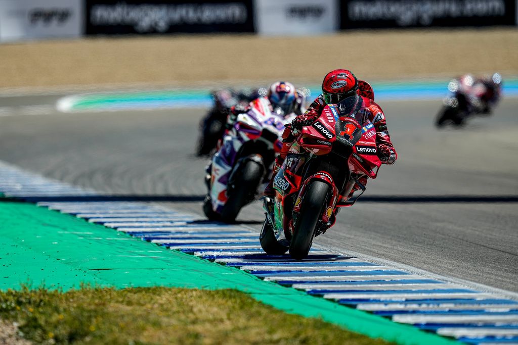 Francesco Bagnaia di MotoGP Spanyol 2023