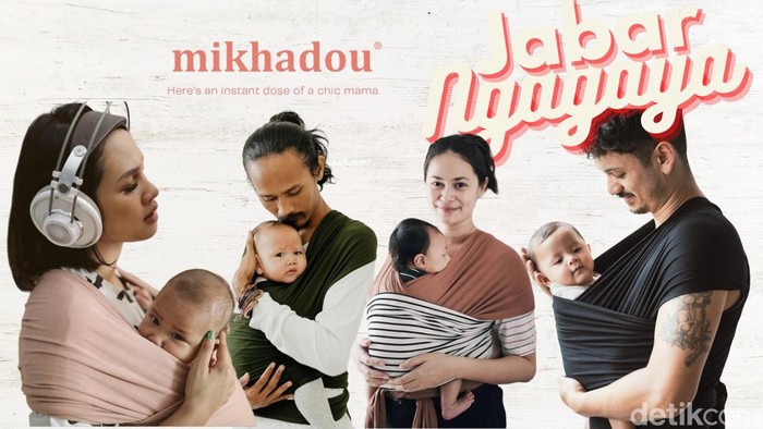Gendongan bayi dari Sabinette by Mikhadou