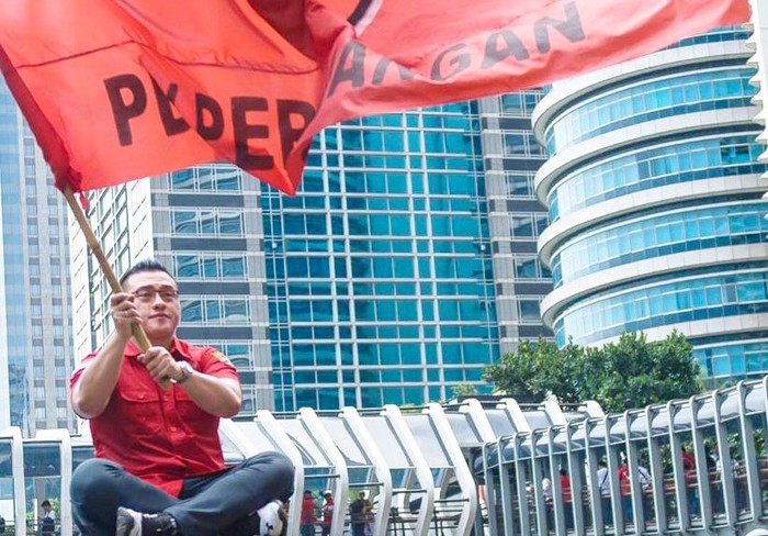 Kepala Badan Penanggulangan Bencana (BAGUNA) DPD PDI Perjuangan Jakarta, Hardiyanto Kenneth