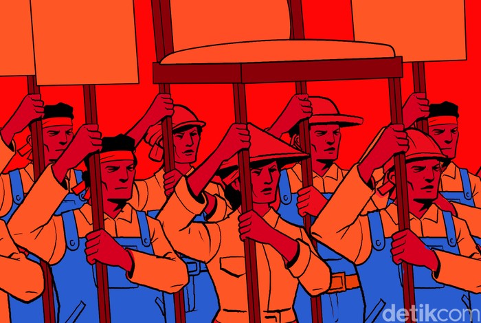 Ilustrasi Hari Buruh