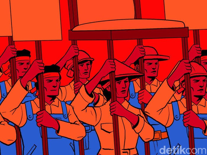 Ilustrasi Hari Buruh