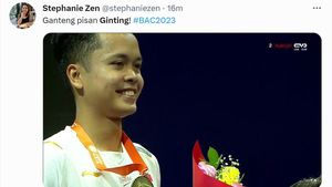 Senyum Kemenangan Ginting Bikin Netizen Klepek-klepek