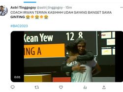 Senyum Kemenangan Ginting Bikin Netizen Klepek-klepek