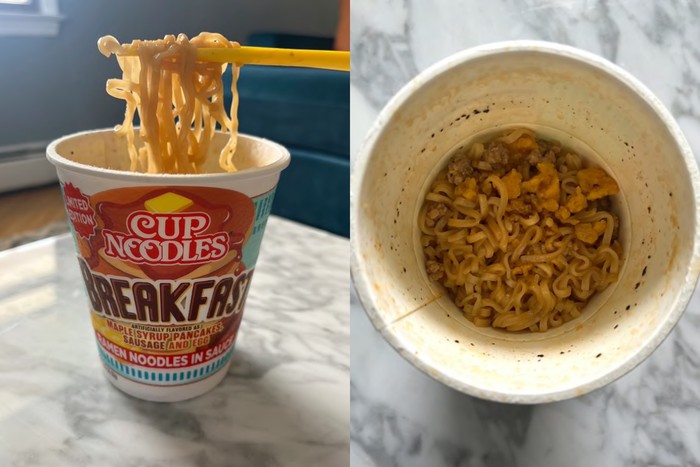 Mie instan Cup Noodles rilis varian pancake yang unik.