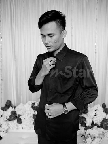 Pasangan Azidah Ramran dan Muhammad Addy Noraiman Mohd Noor .