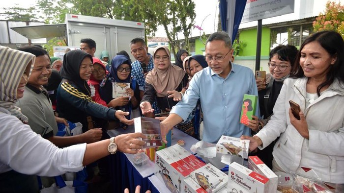 Pasar Murah Sleman Diserbu Emak-emak