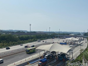 Arus Balik Hari Ini: Ada One Way-Contraflow, Lalin Arah Jakarta Lancar